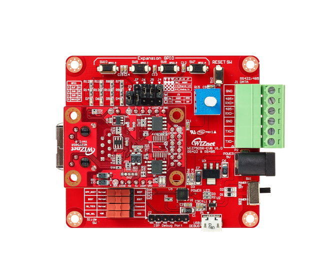 WIZ750SR RS422_485-EVB_